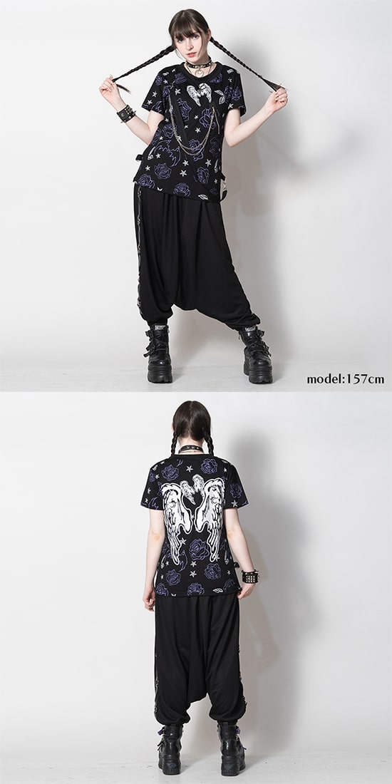 楽天市場】AC PUNKS Tシャツ 半袖 原宿系 ファッション レディース