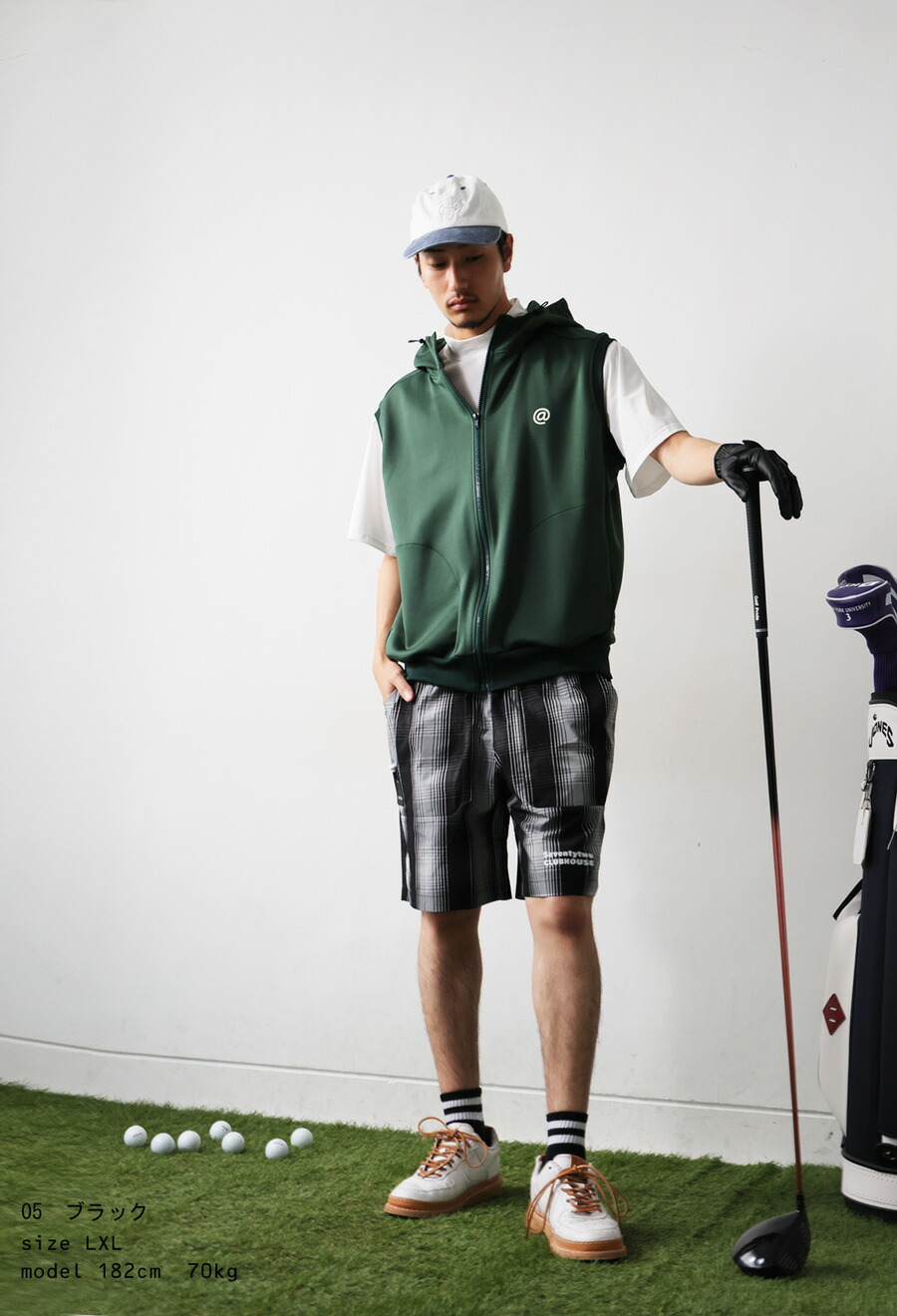 ANTIQUA GOLF×STCH パンツ メンズ 送料無料・再販。(500)メール便可
