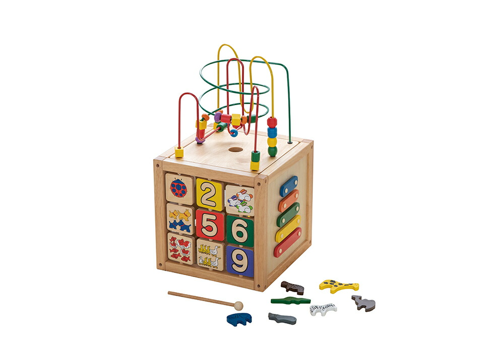 楽天市場】エドインター Ed.Inter 森のあそび箱 木のおもちゃ 木製玩具