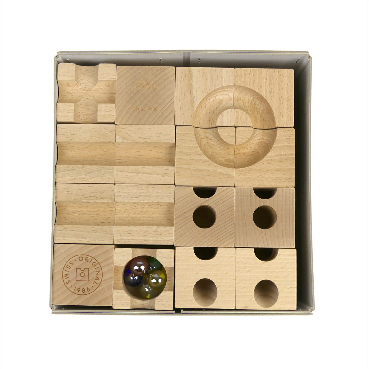 楽天市場】【無料ギフト包装】キュボロ 積み木 知育玩具 スタンダード