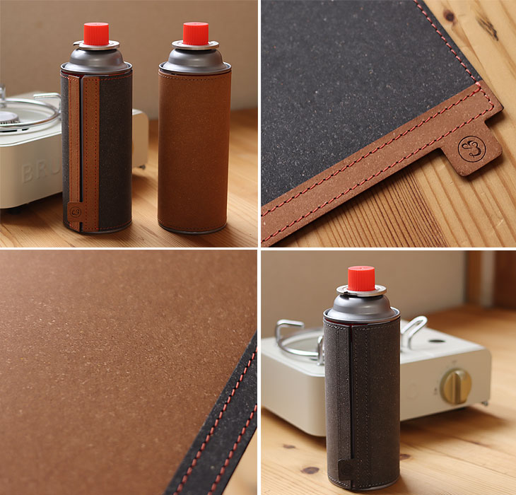 楽天市場】カセットガス カートリッジカバー ボンデッドレザー【WPB CB