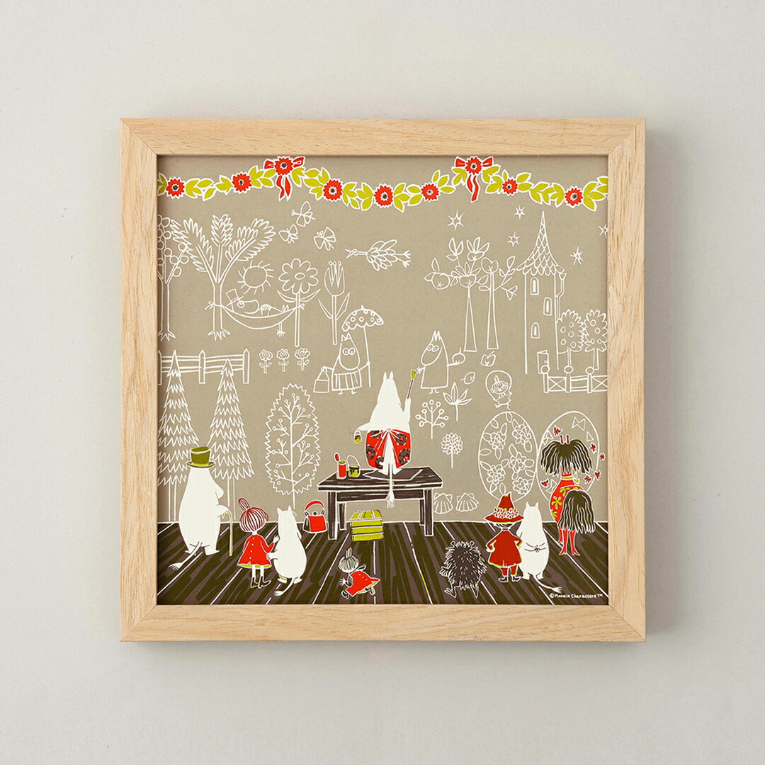 ムーミン アートポスター（ア グッド ビュー／a good view） フリー