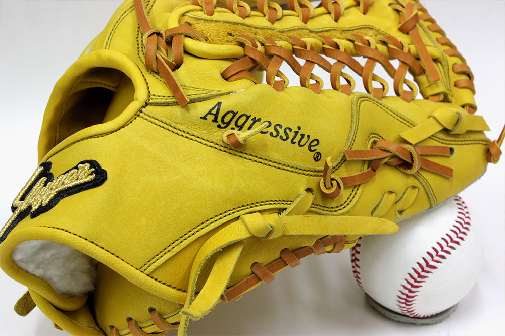 久保田スラッガー オーダー 軟式グローブ SPV W-42 K9ラベル Gイエロー