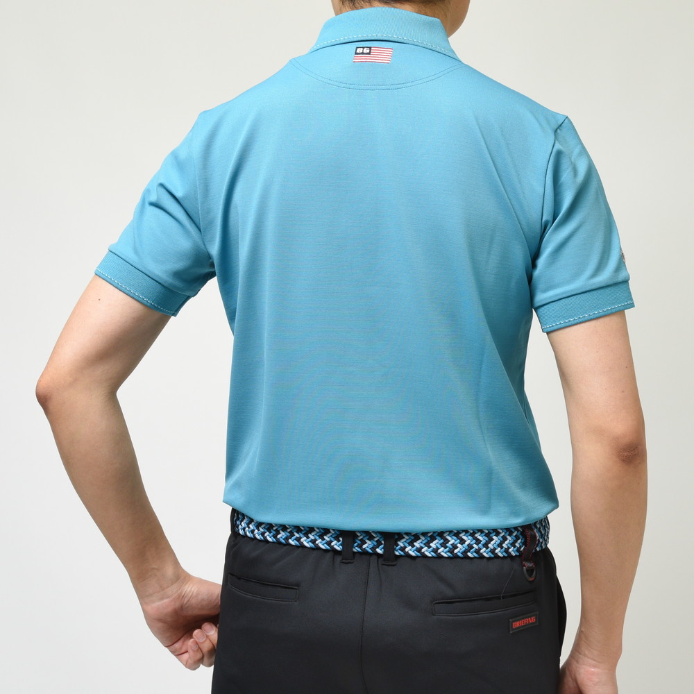 BRIEFING（ブリーフィング）ストレッチナイロンピケS/Sポロ MS BASIC