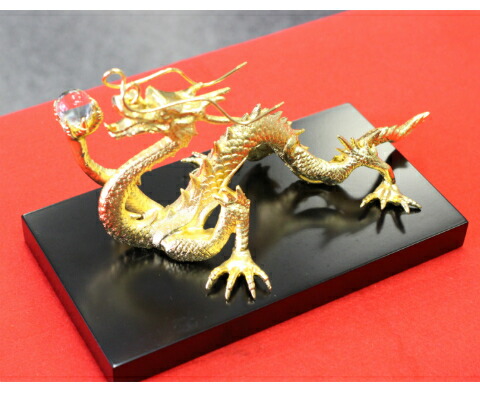 楽天市場】高岡銅器 置物 皇龍（五本爪の龍） 銅製 桐箱入 t41-55 龍の