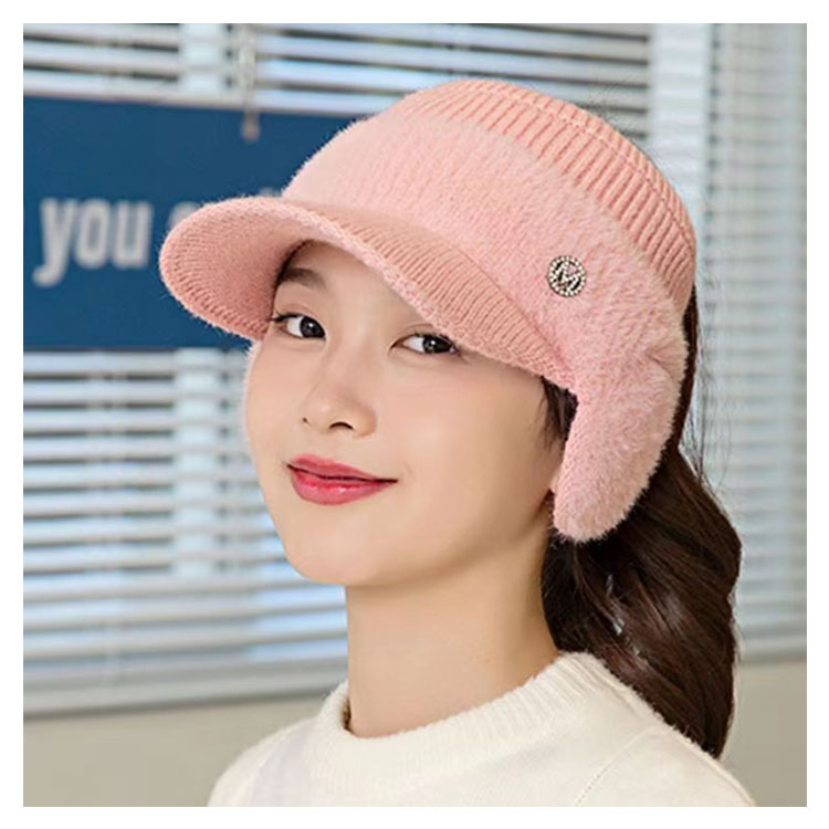 楽天市場】ニット帽 耳あて 帽子 冬 ゴルフウェア レディース ニット