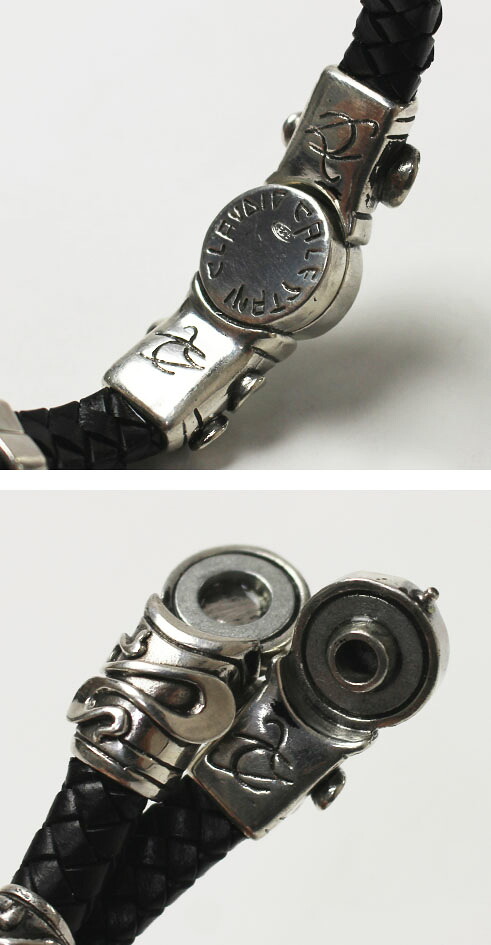 クラウディオ カレスターニ / CLAUDIO CALESTANI / シルバー×レザー