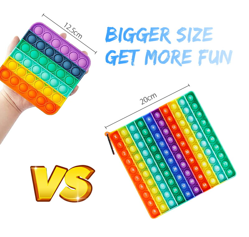 楽天市場】プッシュポップ バブル ストレス解消グッズ 無限 スクイーズ