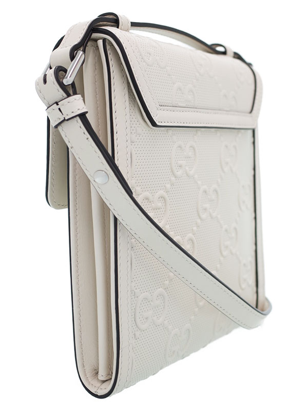 GUCCI】グッチ『GGエンボス メッセンジャーバッグ』625782 メンズ
