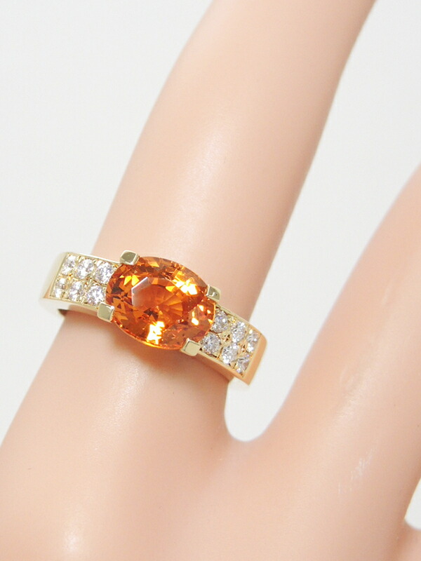 TASAKI】【ソーティング】タサキ『K18YG リング スペサルティン