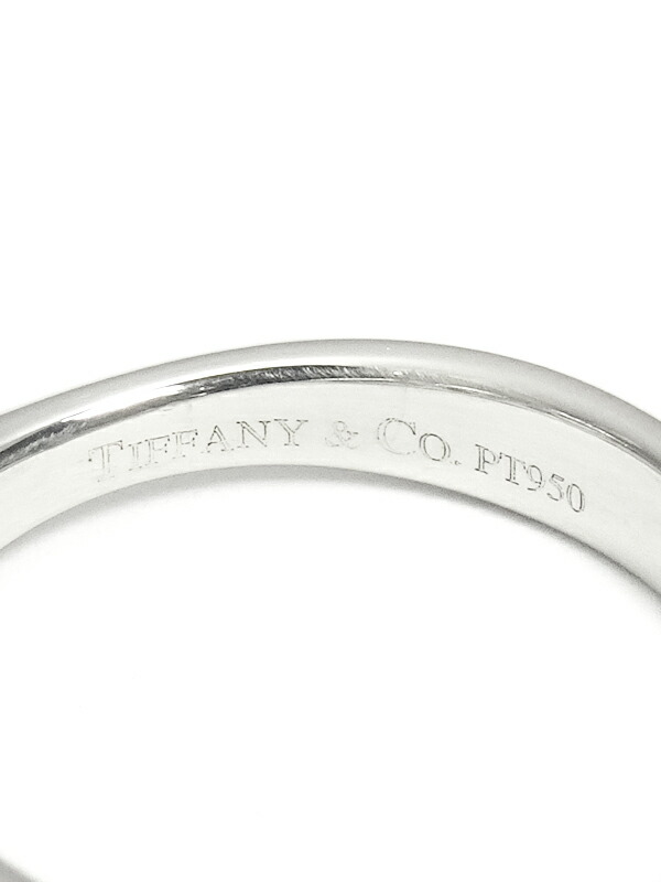 TIFFANY＆Co.】ティファニー『PT950 ダブル オープン ティアドロップ