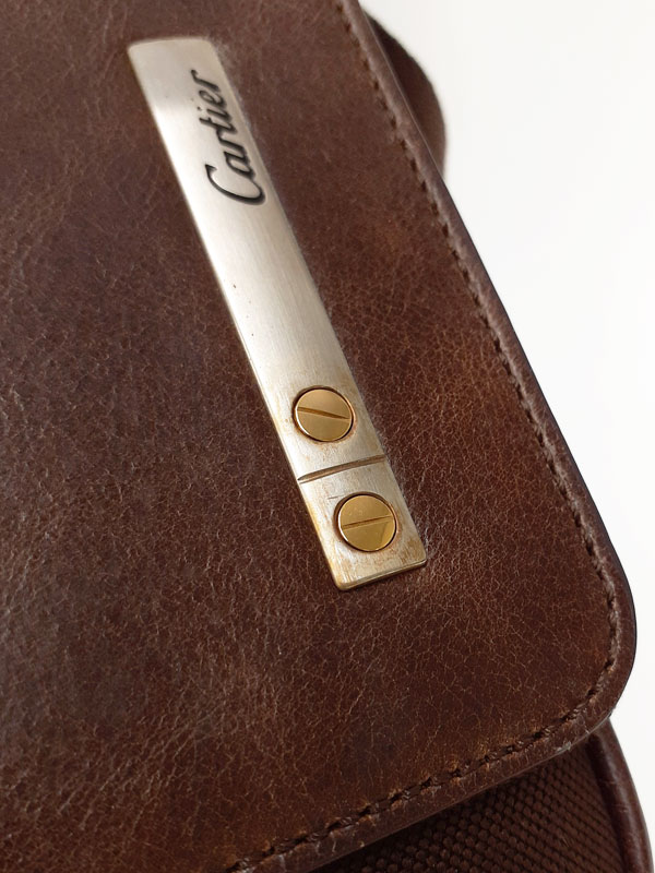 Cartier】カルティエ『サントス メッセンジャーバッグ』メンズ