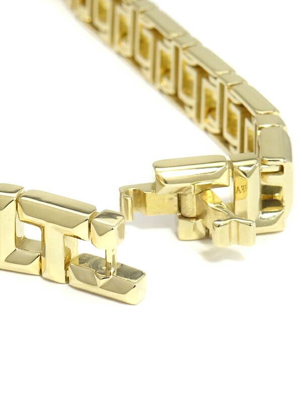TIFFANY＆Co.】ティファニー『K18YG T トゥルー ナロー ブレスレット