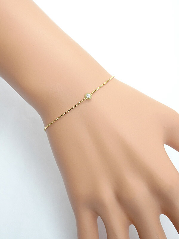 Cartier】カルティエ『K18YG ダムール ブレスレット XS 1Pダイヤモンド