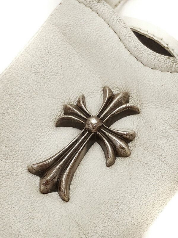 CHROME HEARTS】クロムハーツ『PHONE POUCH V2 スモールCHクロス』2984