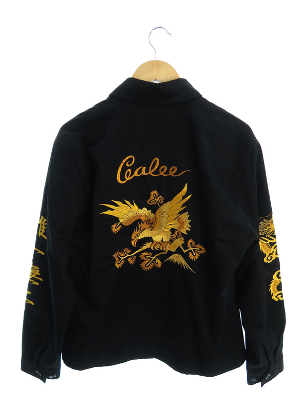 CALEE】【唯一無二】【SOUVENIR JACKET】キャリー『ジップアップ