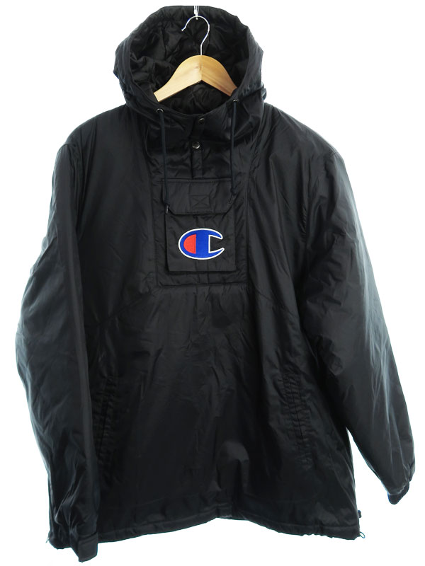Supreme】【Champion Pullover Parka】シュプリーム『ナイロン プル