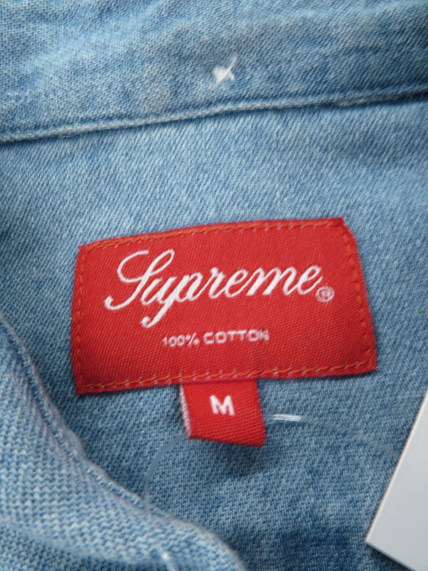 Supreme】【Denim Shirt】【トップス】シュプリーム『デニム 長袖