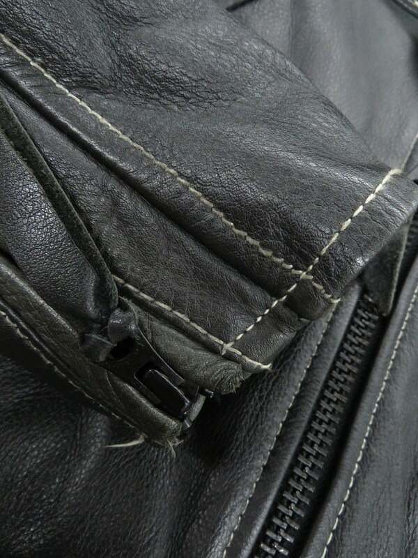 Schott】【キルティングパッドレザーライダースジャケット】ショット