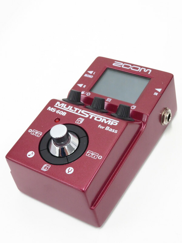 ZOOM】ズーム『ベース用マルチエフェクター』MS-60B Ver2.0 1週間保証