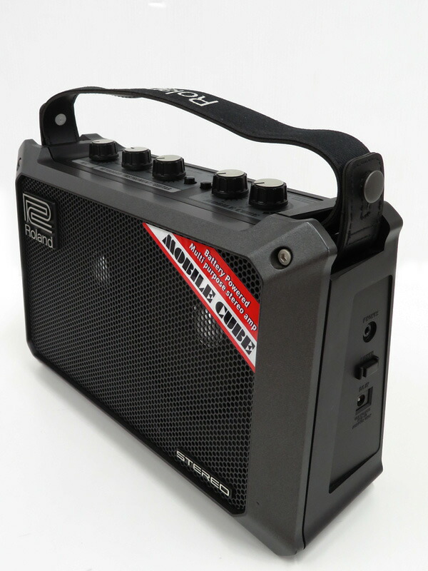 Roland】【単3×6本】ローランド『ステレオモバイルアンプ』MOBILE CUBE