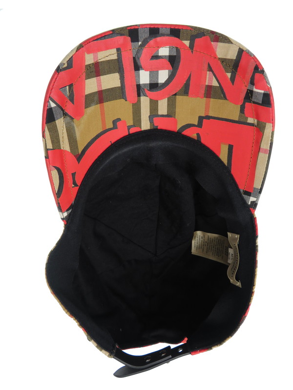 BURBERRY】【グラフィティ】【イタリア製】バーバリー『キャップ sizeM