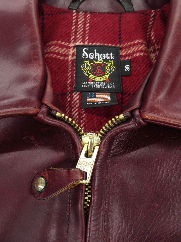 Schott】ショット『ホーウィン トラッカー ジャケット size38』6103US