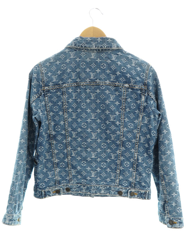 LOUIS VUITTON】ルイヴィトン『モノグラム デニムジャケット size40