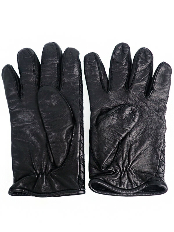 BOTTEGA VENETA】ボッテガヴェネタ『イントレチャート レザーグローブ