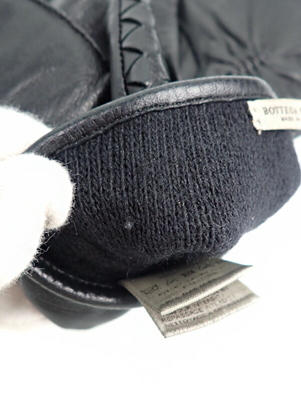 BOTTEGA VENETA】ボッテガヴェネタ『イントレチャート レザーグローブ