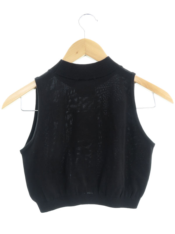 CHANEL】シャネル『IDENTIFICATION ココマーク ノースリーブニット