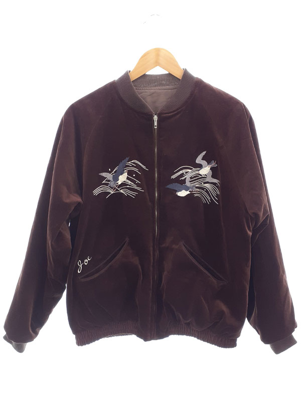 OLDJOE＆CO.】オールドジョー『FADED VELVET SOUVENIR JACKET size38