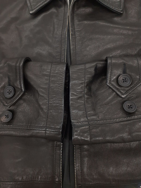 YOKE ヨーク GOAT LEATHER ZIP BLOUSON size2』YK23SS0456B メンズ