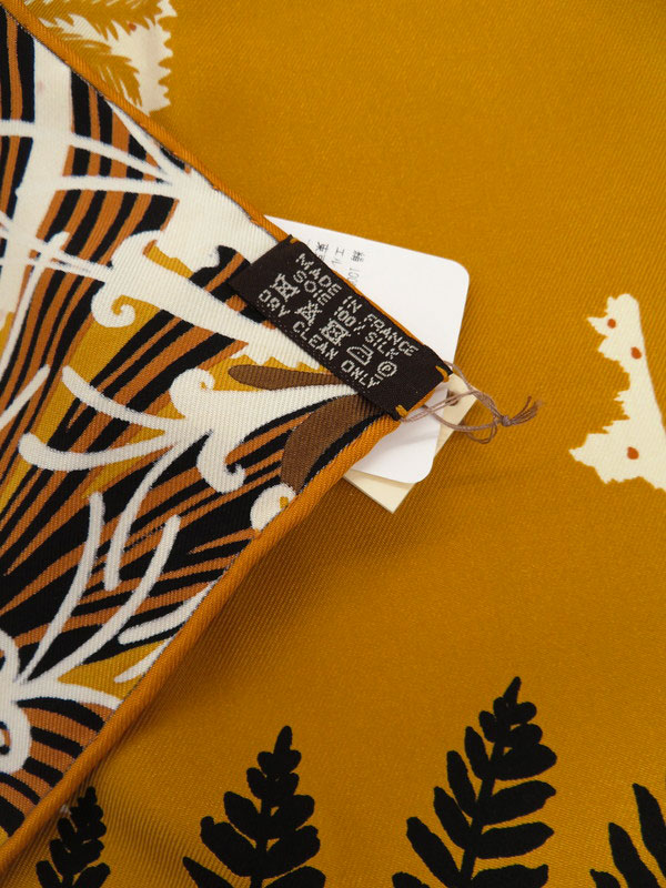 HERMES】エルメス『カレ90 タイガータイガー TYGER TYGER』レディース