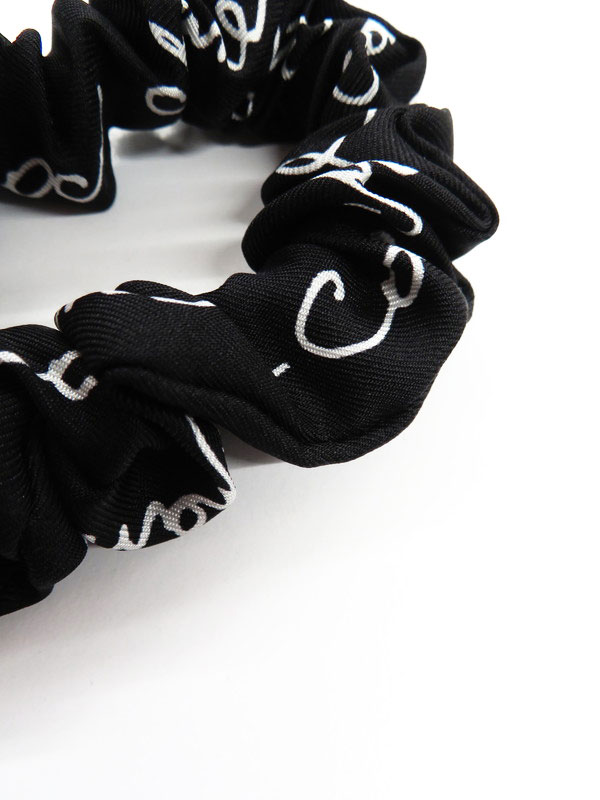 CHANEL】シャネル『ココマーク ロゴ スカーフ シュシュ 2点セット