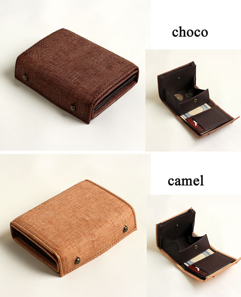 m+ millefoglie P25 三つ折り財布 | TOZAI NANBOKUYA