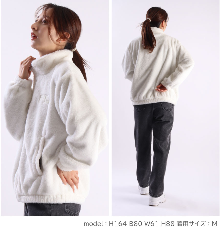 楽天市場】【冬物クリアランス 送料無料】FILA フィラ フェイクファー