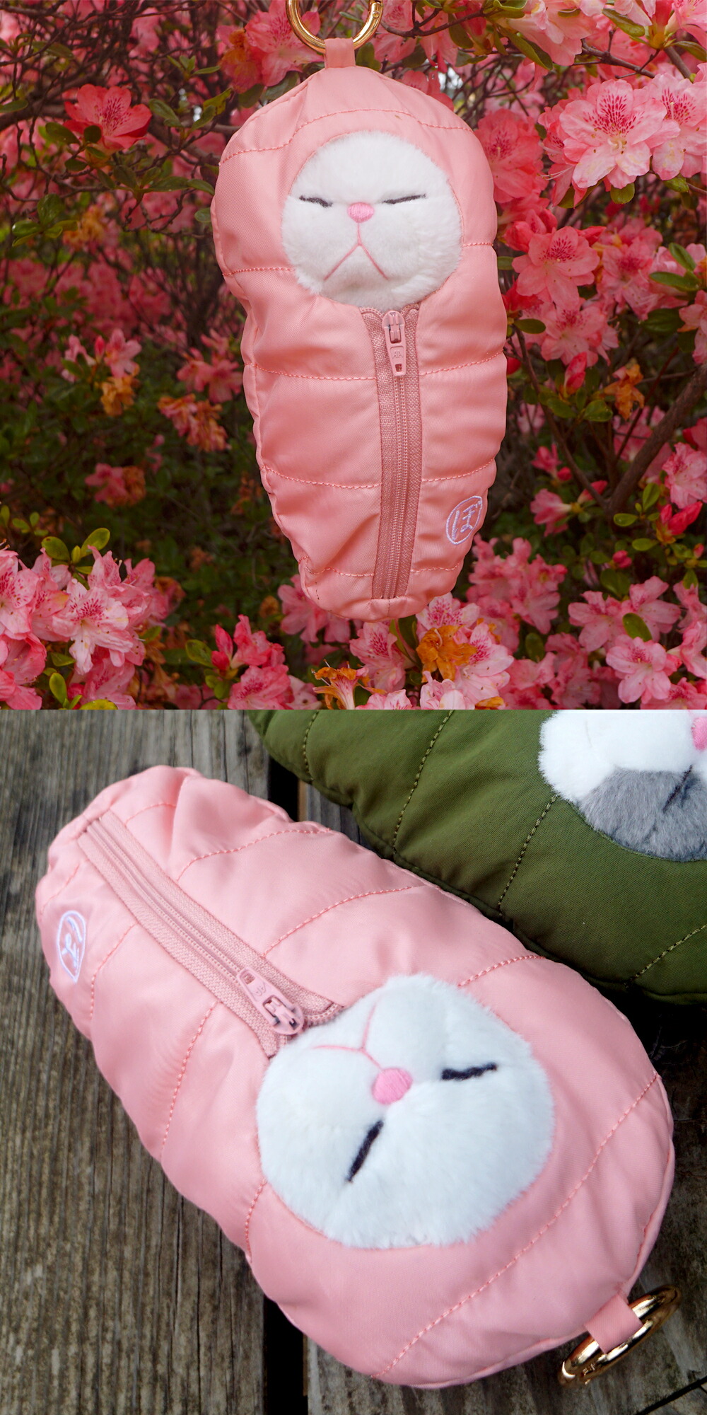 内藤デザイン研究所】ぬいぐるみ用 寝袋 ぼうみたいなねこ | 生活家電