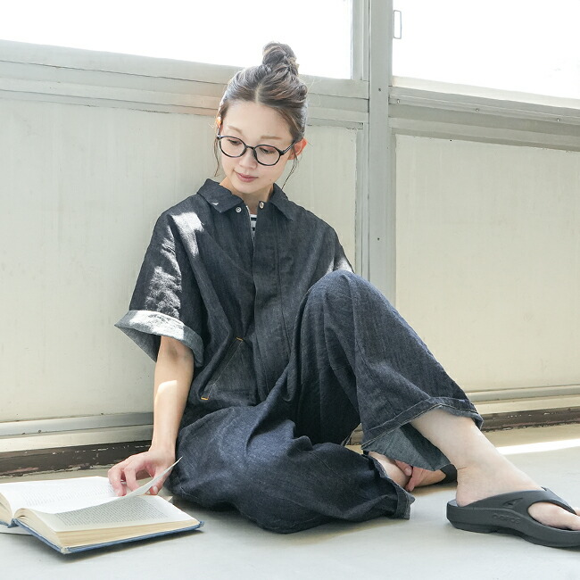 2-152023]MIDIUMISOLID(ミディウミソリッド)デニムジャンプスーツ