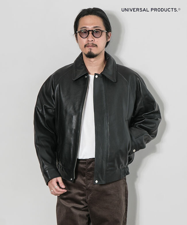 241-60401]UNIVERSAL PRODUCTS.(ユニバーサルプロダクツ) GOATLEATHER