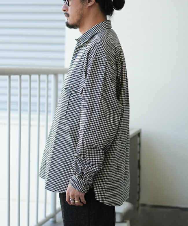 PC-016-3042]PORTER CLASSIC(ポータークラシック) ROLL UP FLANNEL