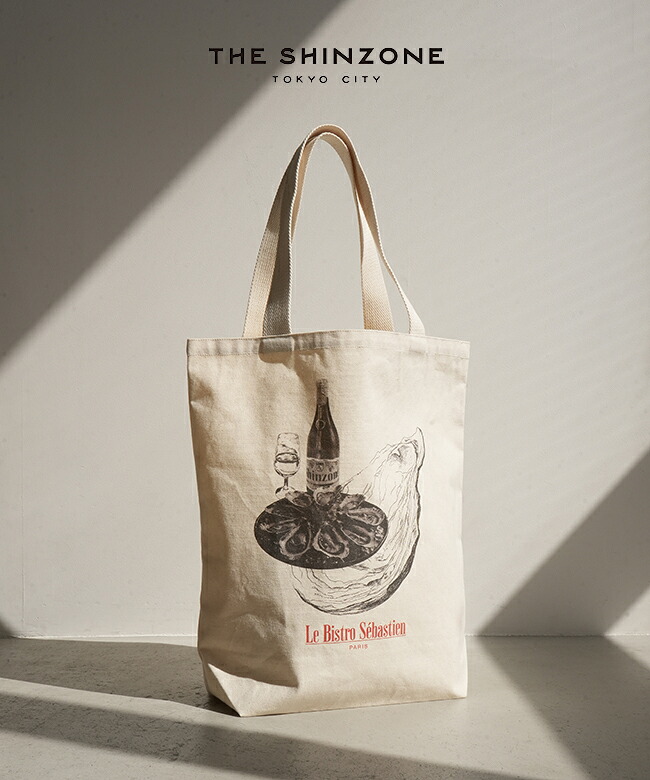 25SMSIT09]THE SHINZONE(ザ シンゾーン) BISTRO SEBASTIEN TOTEBAG