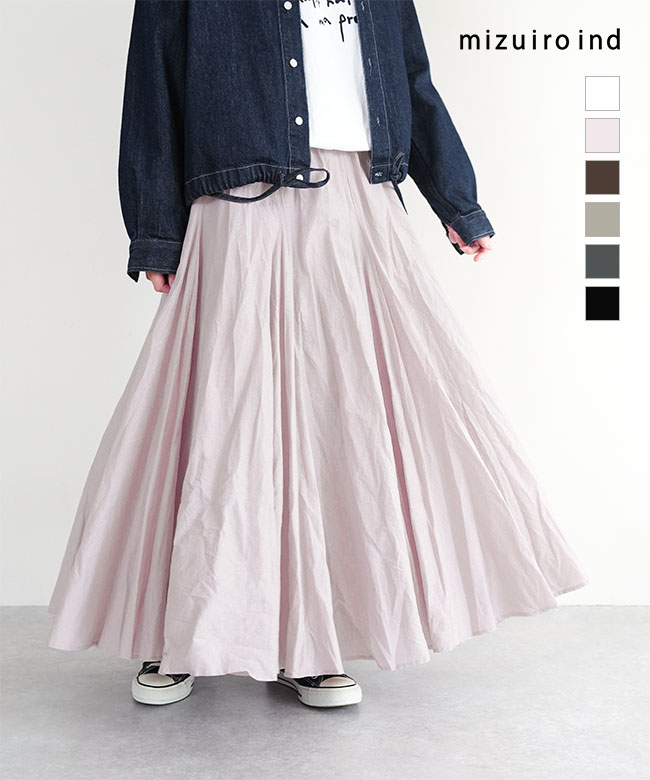 3-260010/1031]mizuiro ind(ミズイロインド) volume flared SK