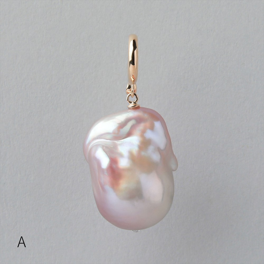 楽天市場】《Unique+》淡水真珠 クリッカー/ペンダントトップ 15mmUP