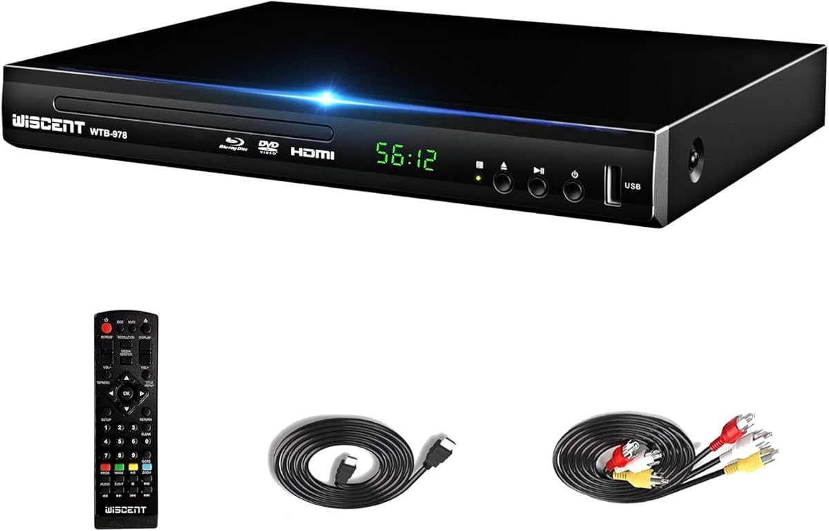 WISCENT WTB-978 Blu-Ray DVD Player | Review & Rating
