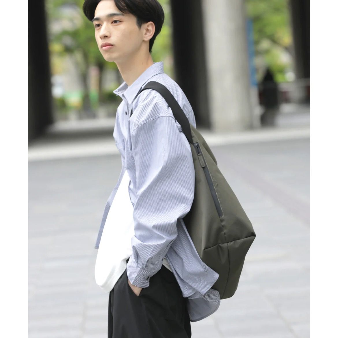 meltum - 【残り一点】Nylon Messenger Bag | ACRMTSM ONLINE STORE