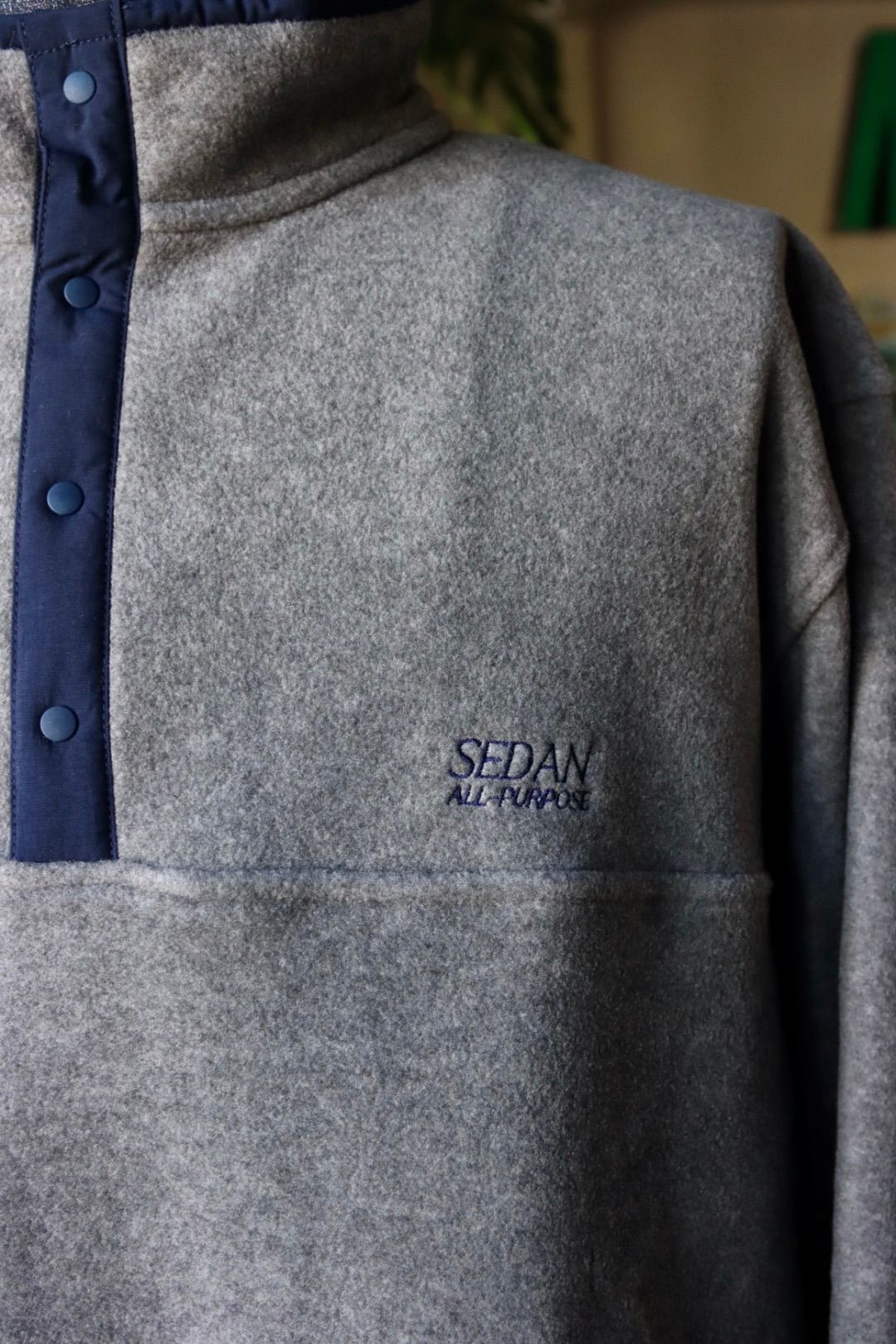 SEDAN ALL-PURPOSE - セダンオールパーパスFW23 Fleece Snap Pullover