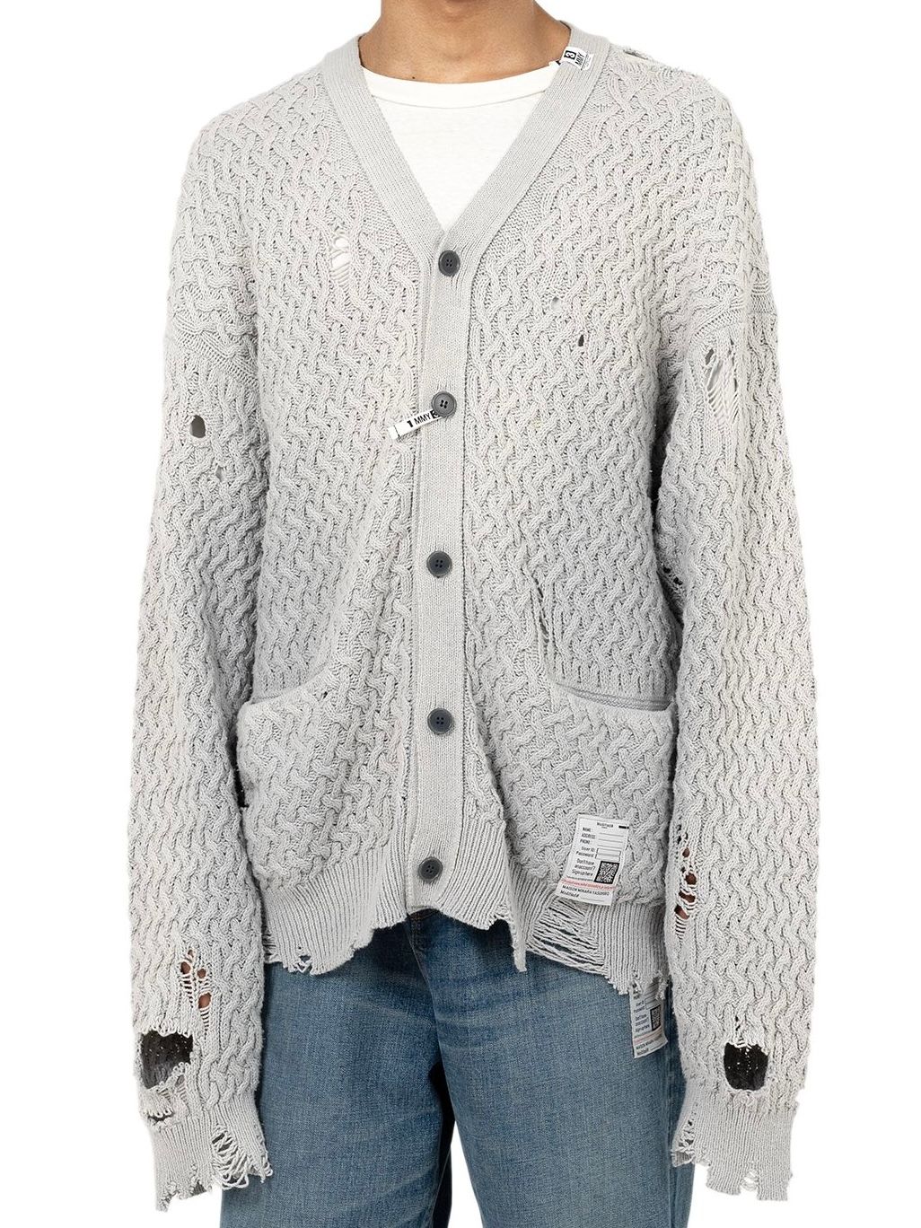 Maison MIHARA YASUHIRO - 【25SS】サンフェード ニット カーディガン