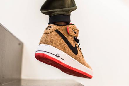 国内7月発売予定】 ナイキ エアフォース1 ミッド コルク ナチュラル