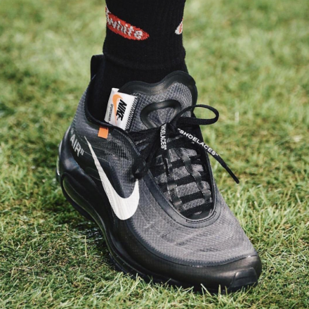 11月10日発売予定】オフ-ホワイト × ナイキ エア マックス 97 ブラック